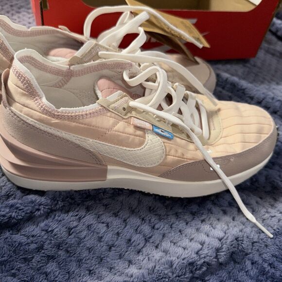 Nike Waffle One NN (Size 7) DO4661-211 "Pearl Sail" Women's Cozy Winter Sneaker - Picture 6 of 8